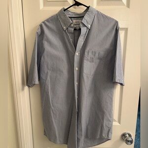Men’s Croft & Barrow Short Sleeve Button Up Shirt - Size Large Tall